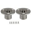 EEYAD 316 Stainless Steel 7/8" Boat Floor Deck Drain (Pack