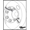 TireMinder 16-19.5 Inch Braided Steel Valve Extender Kit for Dually