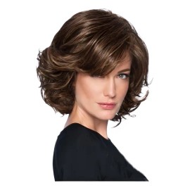 Cabello Corto Para Mujer Con Flequillo Lateral