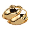 Double Fruit Plate Zinc Alloy Dual Fruit Tray Decorative Fruit