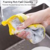 3Pcs Kitchen Dish Sponge Dish Scrubber Scrub Sponges, Non-Scratch Cleaning