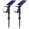 ROSHWEY Solar Spot Lights Outdoor, 22 LED 700 Lumens Bright