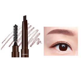 [TK Popular Product] Multi-color dual-ended eyebrow pencil, automatic rotation, refill, waterproof sweatproof, eyebrow brush, ultra-fine eyebrow pencil, genuine eyebrow cream, eyebrow powder (03#