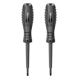 CENPEK Pack of 2 Voltage Tester Electric Detector Screwdriver Tester Pen with Neon Tube