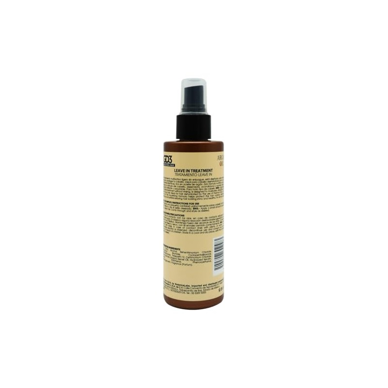 Tratamiento Leave In para Cabello con Argan GD3 180 ML