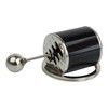 prendre PR-CARKEY70-BK Key Chain Shift Knob with Key Ring Gear