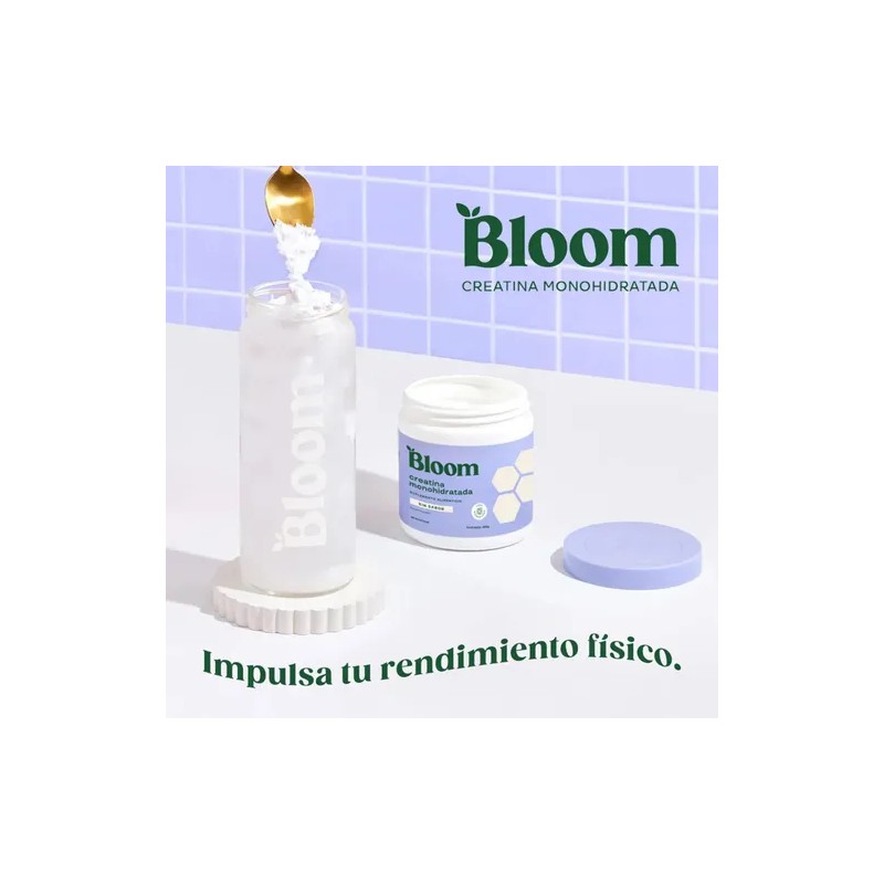 Bloom Creatina Monohidratada De Alta Pureza Sin Sabor