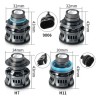Par Faros Luz Led Laser 12-30v Cambus H11 H7 9005