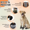 SlowTon Dog Boots - Waterproof Paw Protector for Winter, Dual