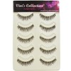Vivis False Eyelashes 5 Pairs Lashes Short Natural Small Faux
