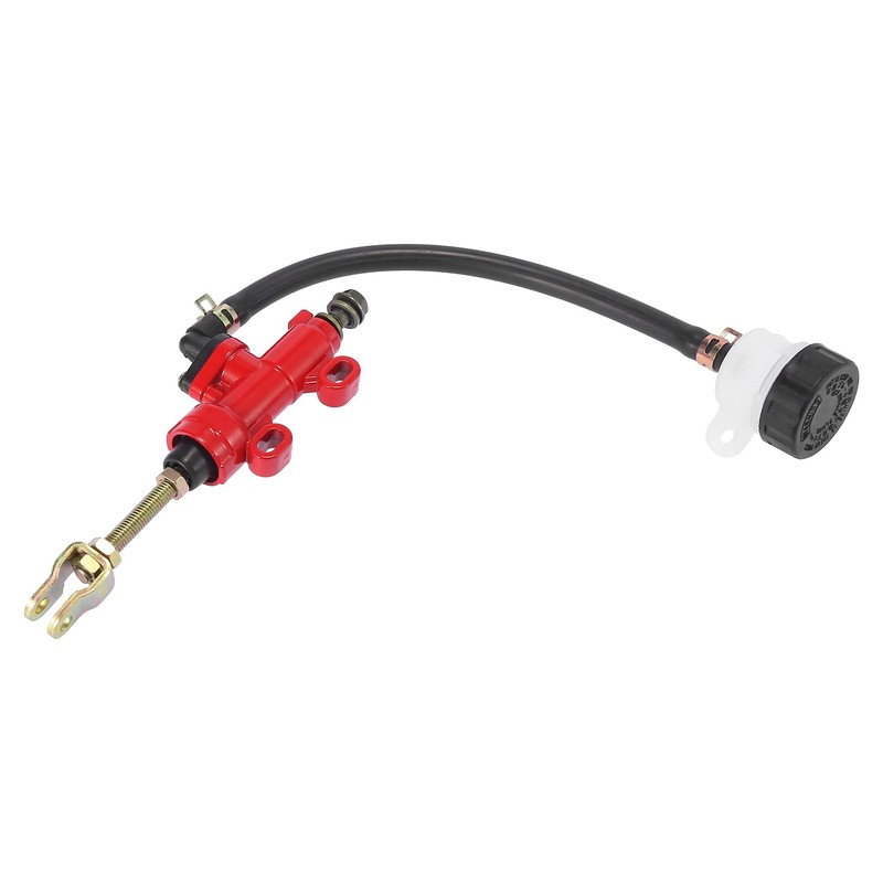 Motoforti Rear Brake Master Cylinder Pump with Reservoir for Motorcycle