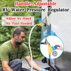 Upgraded RV Water Pressure Regulator, Water Pressure Regulator with Adjustable