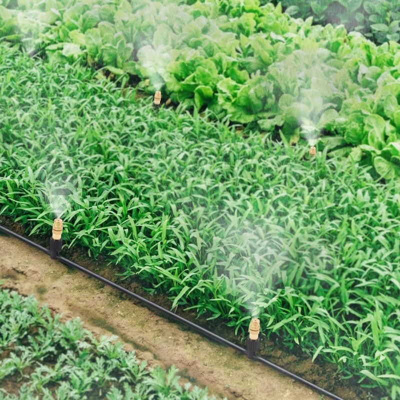 40 count Three-Way Atomizing Nozzle Kit - Adjustable Sprinkler with