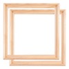 2 WOOD TRAY SHADOW GAP FRAMES FOR ARTIST CANVAS in