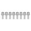 8 Pcs RC Wheel Hub Extension Nut Stainless Steel High