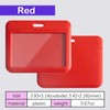 1 Pack Sliding Horizontal ID Badge Holder with Clear Window