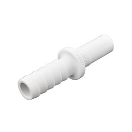 IPW Industries Inc-John Guest - Polypropylene Stem to Hose Barb Fitting 3/8" OD / 3/8" OD/Single - PP251212W
