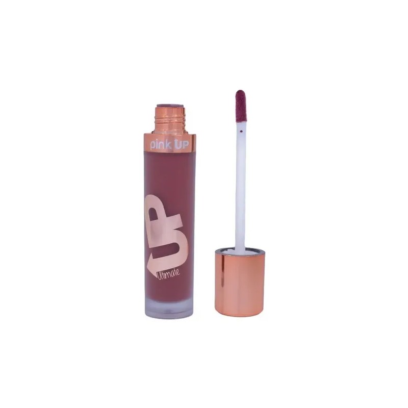Pink Up, Labial Indeleble, Alta Pigmentación, No Cuartea Color Terracota