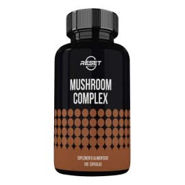Reset Nutrition Complejo De Hongos Energía Memoria 180 Cáps Sabor Sin sabor                                                                           