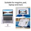 Desktop Book Stand for Reading with 360° Rotating Base &
