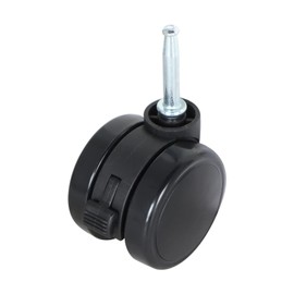 findmall 4 Sets Grill Replacement Caster Wheel, 2-5/16 Diamete Locking Swivel Caster with Square Insert, Swivel caster Wheel with Brake