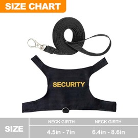 CoguZed Bearded Dragon Harness and Leash Set, Escape Proof Adjustable Lizard Leash and Reptile Harness for Walking, Cute Outfits for Bearded Dragon Costumes