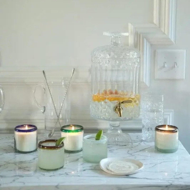 Paddywax La Playa, Salted Blue Agave Scented Candle in Reusable