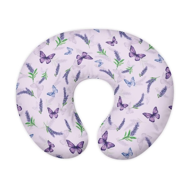 PJHEQOXE Nursing Pillow Cover, Ultra Soft Compatible with Pillow,Washable &