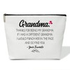 Grandma Gift Makeup Bags For Women, Grandmother Gifts from Grandkids,