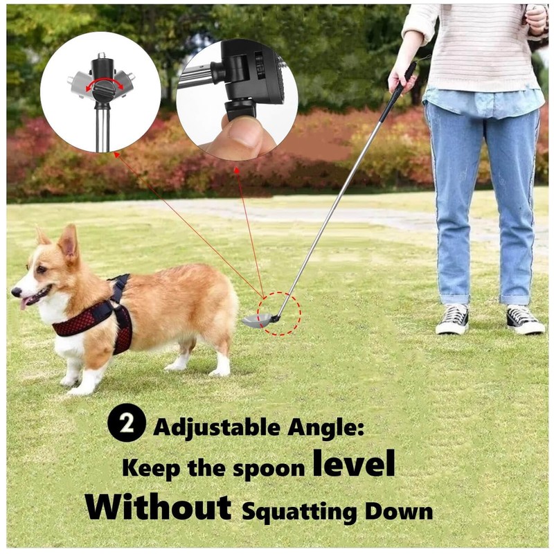 Dog Urine Sample Catcher，Telescopic Dog Pee Sample Collector，Pet Urine Stick