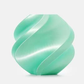 3DTOOLS Bamboo 1.75MM PLA Silk+ Filament Shiny Like Chrome, Smooth Like Silk High Speed &Easy Printing Eco Friendly with RFID for Bambu Lab A1,A1MINI,X1,P1 AMS 1KG +/- 0.03mm (Mint 13507)