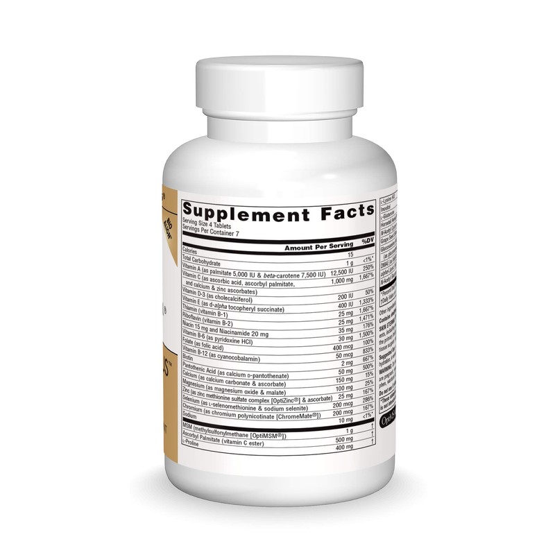 SOURCE NATURALS Skin Eternal Plus Tablet, 30 Count