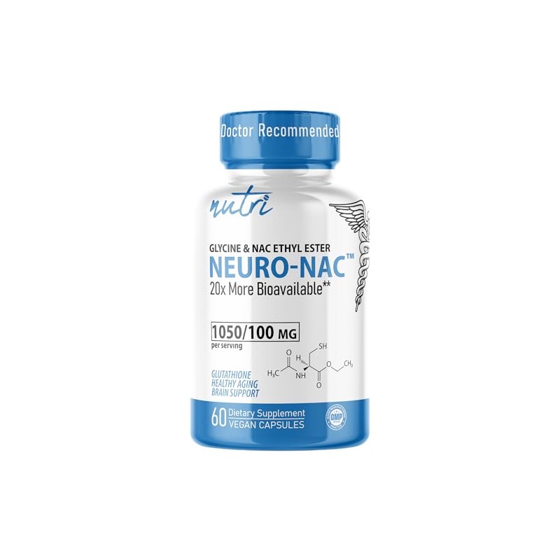 Neuro NAC Supplement N-Acetyl Cysteine Ethyl Ester - More Bioavailable