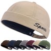 YKDLLF Summer Docker Cap Cotton Docker Cap Sailor Hat Harbour