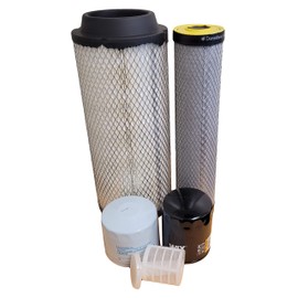 CFKIT Filter Kit Compatible with Takeuchi TL240 Engine Yanmar 4TNV98T