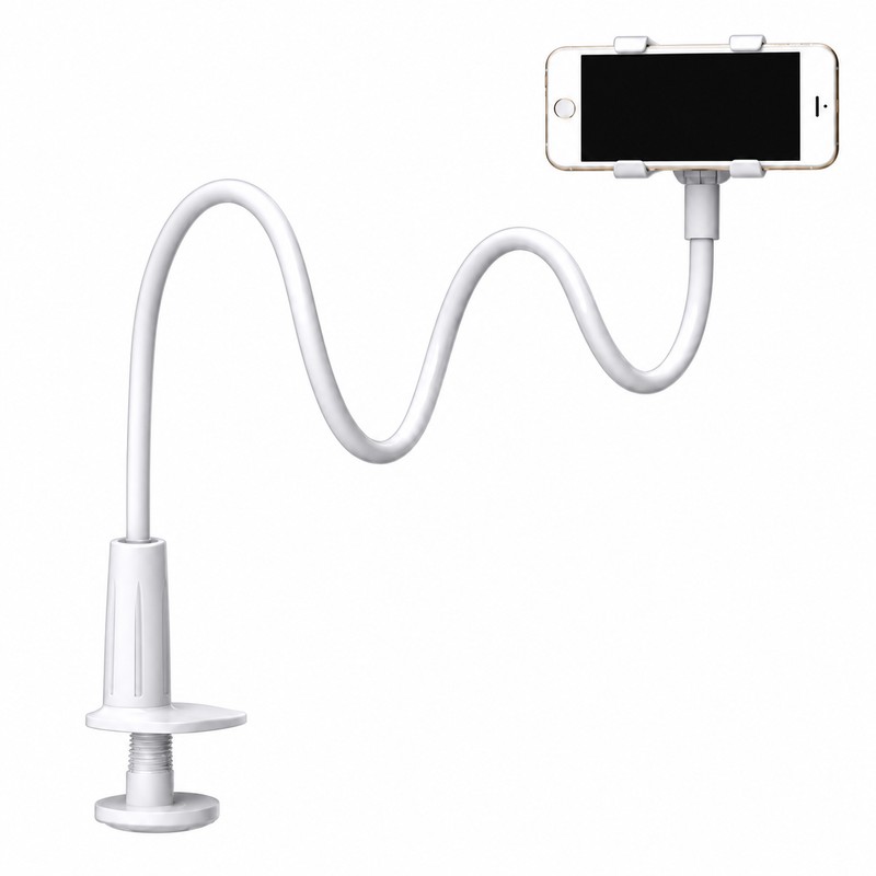 Flexible Gooseneck Phone Holder Stand – Adjustable Lazy Bedside Mobile