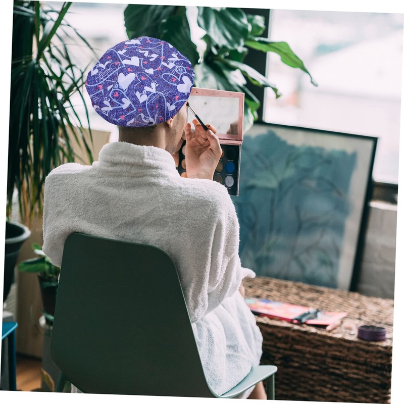 TOVINANNA 2 Pcs Men's Shower Cap for Bath Hair Beauty