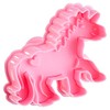 Staedter Unicorn Embossing Cookie Cutter with Ejector, Pink, 7 cm