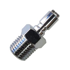 Scuba Choice Diving BCD Adapter – Standard Male BC to 1/4" NPT Stainless Steel Fitting – Corrosion-Resistant & Durable for Air Hose and Regulator Connection