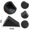 Heavy Rubber Duty Door Stopper Holder,6cm Big High Stop Wedge