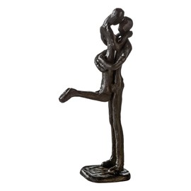 Casablanca - Kissing Design Sculpture - Kissing - Made of Iron - Height 19 cm