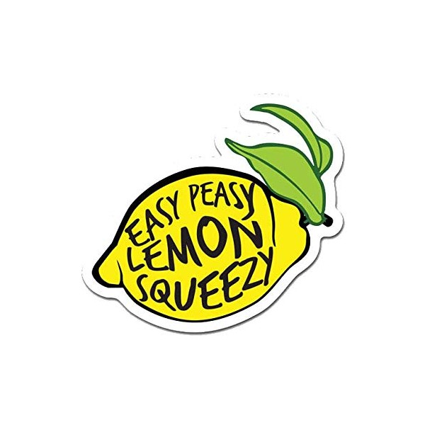 MightySkins Easy Peasy Lemon Squeezy Peel and Stick Art Removable