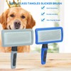 Velmoriah Professional Grade Slicker Brush for Dogs, Dog Grooming Brush