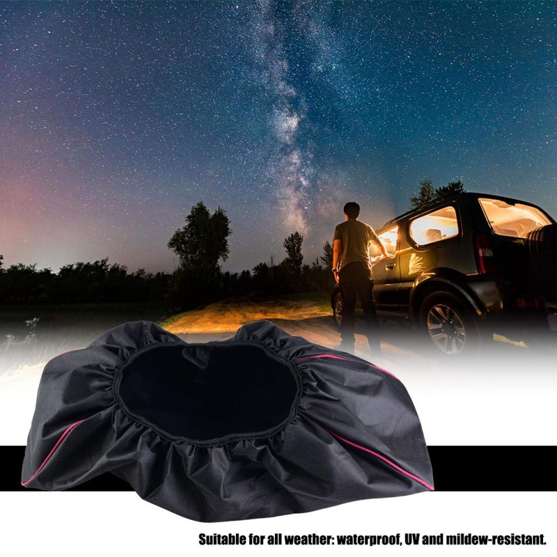 EVGATSAUTO Car Winch Cover Waterproof, Sun Dust Snow Rain UV