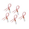 5pcs PTC Heating Element Aluminium Casing 35x15x5mm 270℃ Thermostatic Heating