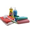 Dorm Room All Inclusive Kitchen Cleaning Kit with Ajax, Sponges,