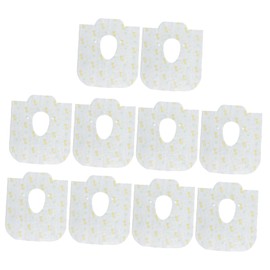 CHILDWEET 10pcs Disposable Toilet Seat Covers Travel Toilet Pads for Public Restrooms for Families and Boy Girl Extra Protection for Hotels Camping and More Floral Deer Leaves