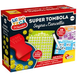 Lisciani Giochi 102686 LudoTECA Super Tombola Marker and Eraser