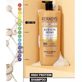 Kerasys Advanced Keratin Bond Deep Repair 20.2 fl oz/600 ml, 2 pack SHAMPOO