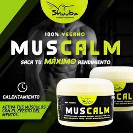 Relajante muscualr - Muscalm Ungüento muscular relajante con mentol y aceite de árnica ideal para el precalentamiento y descanso corporal